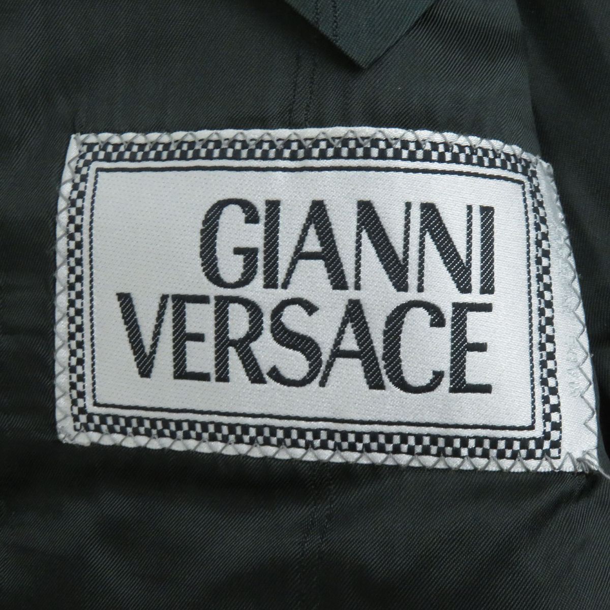 Versace Vintage Medusa Cashmere Jacket