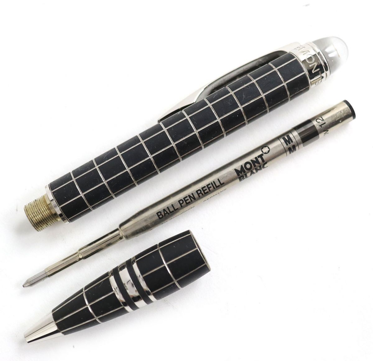 Montblanc Starwalker Metal Rubber Ballpoint Pen