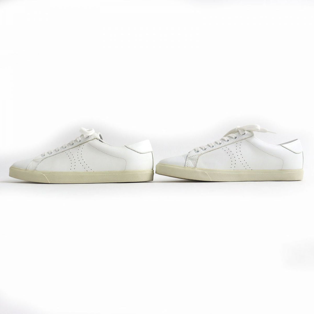 Celine Leather Sneakers 39 Triomphe Lace-up