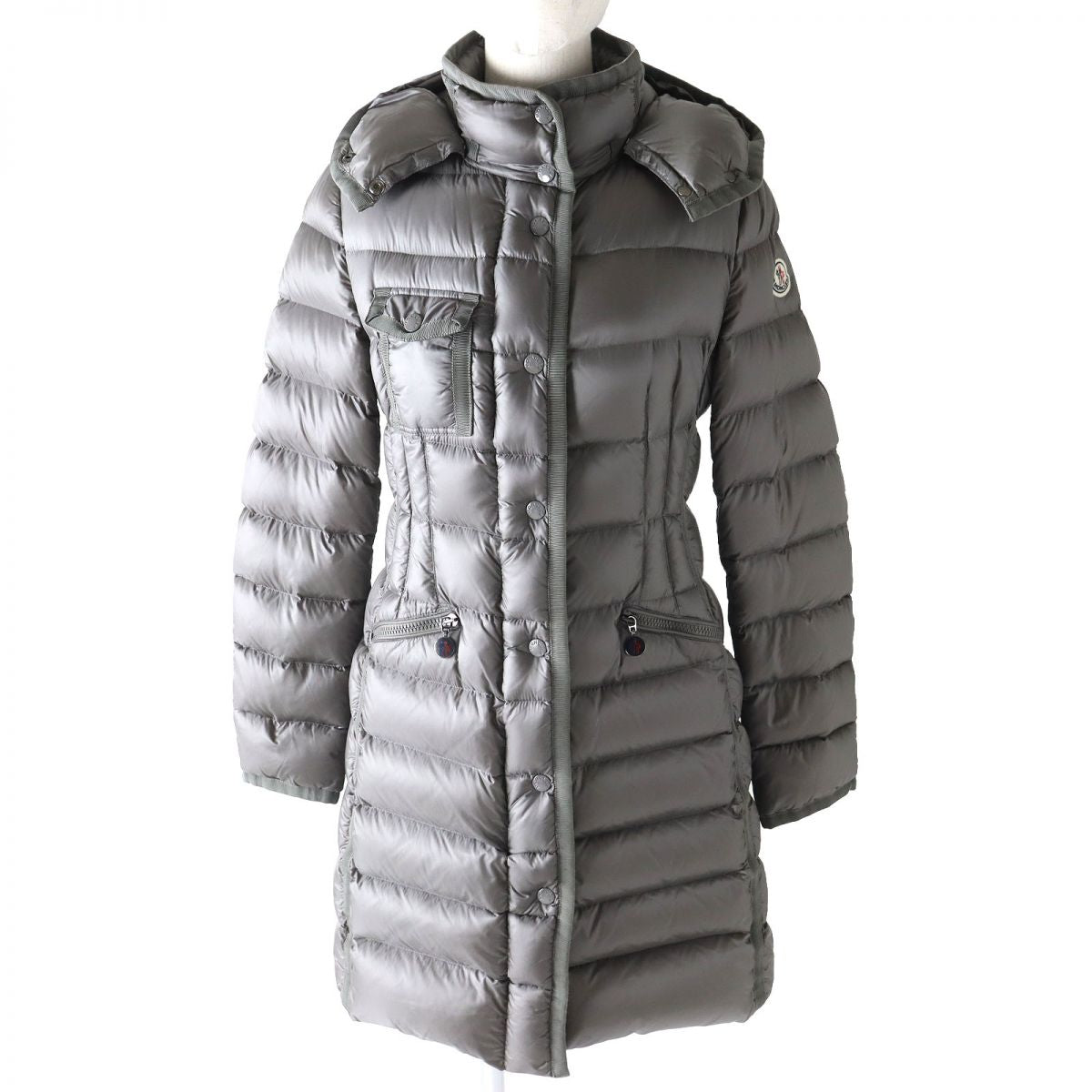 Moncler Hermine Women's Down Coat Gray