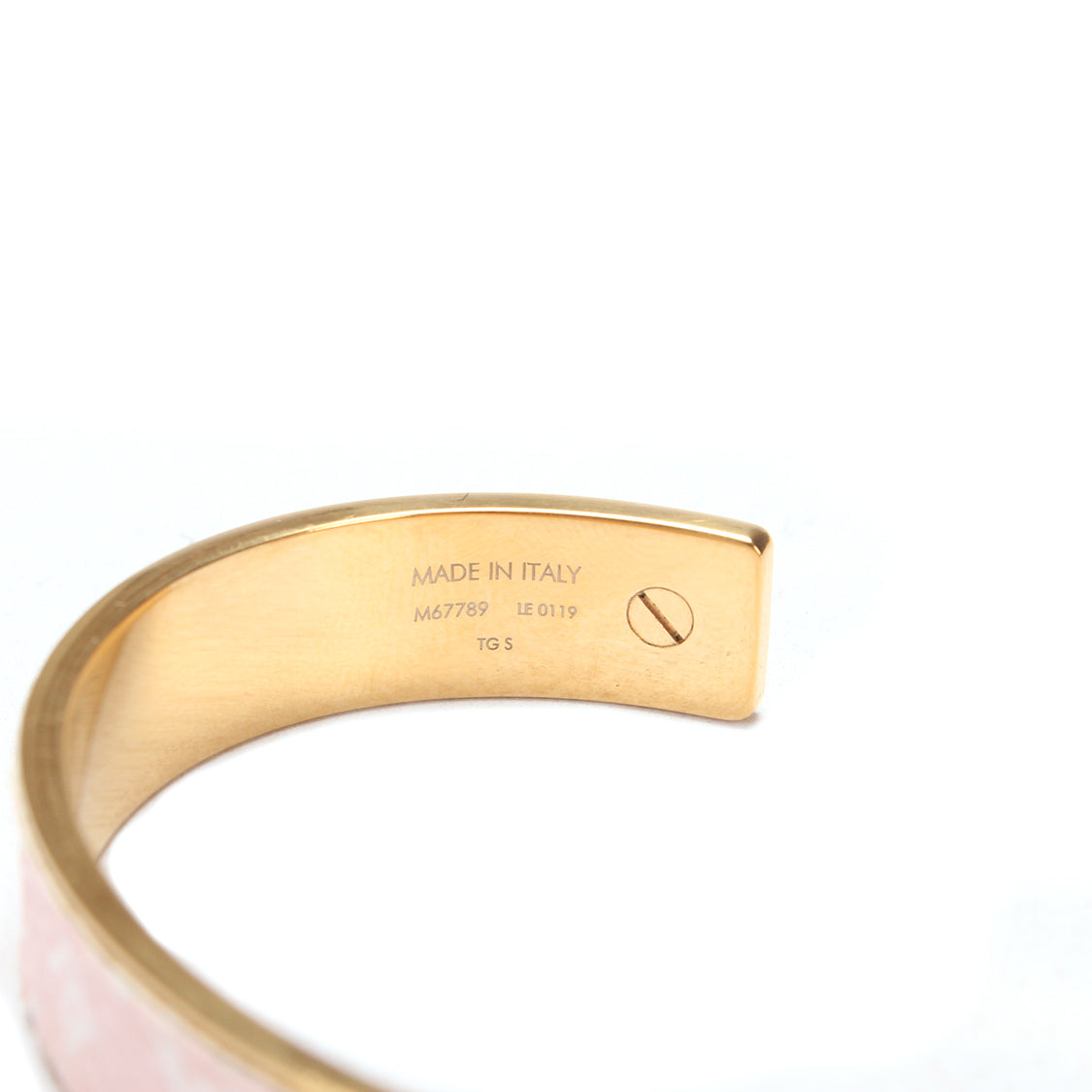 Monogram John Quile Open Bracelet M67789