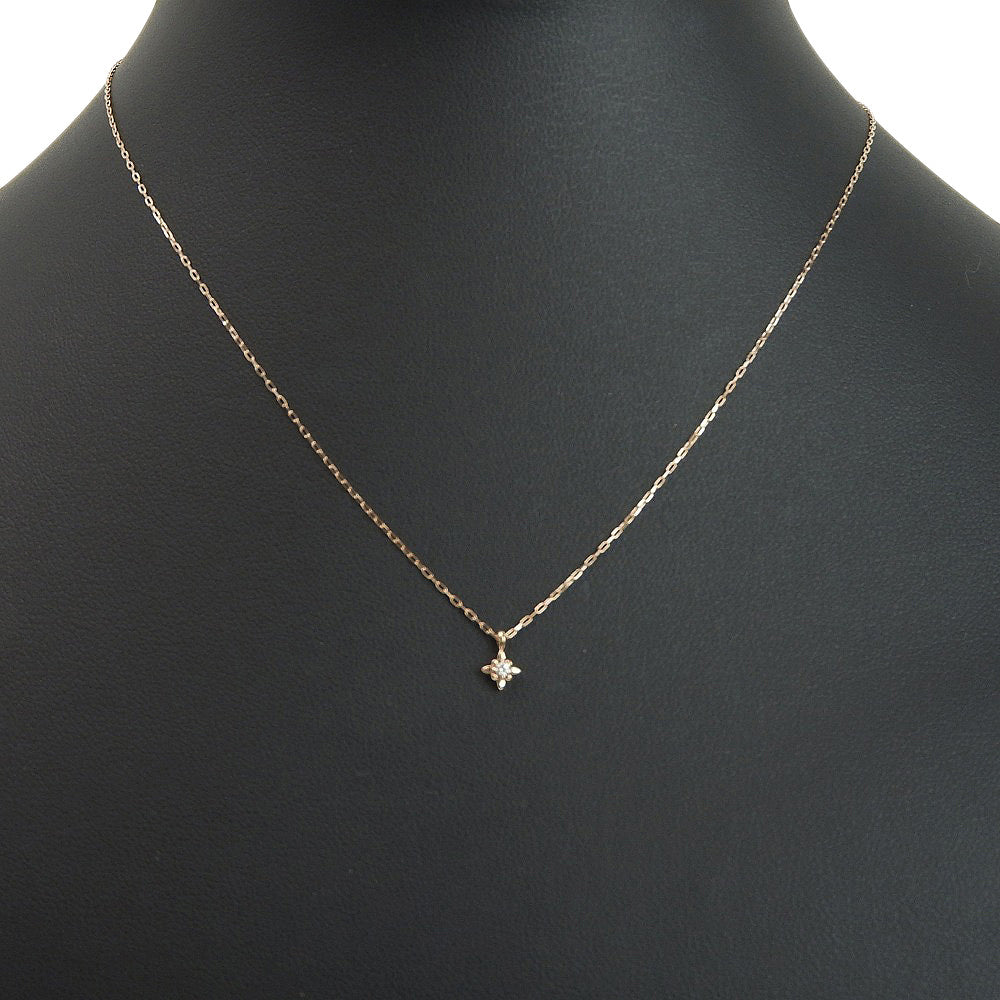 [LuxUness] Diamond Star Pendant Necklace Metal Necklace in Excellent condition
