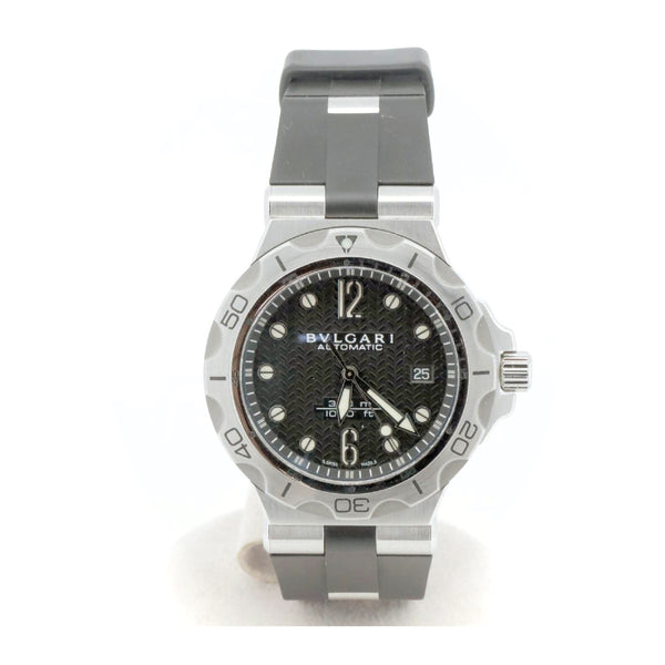 Bvlgari Diagono Scuba Stainless Steel Mens