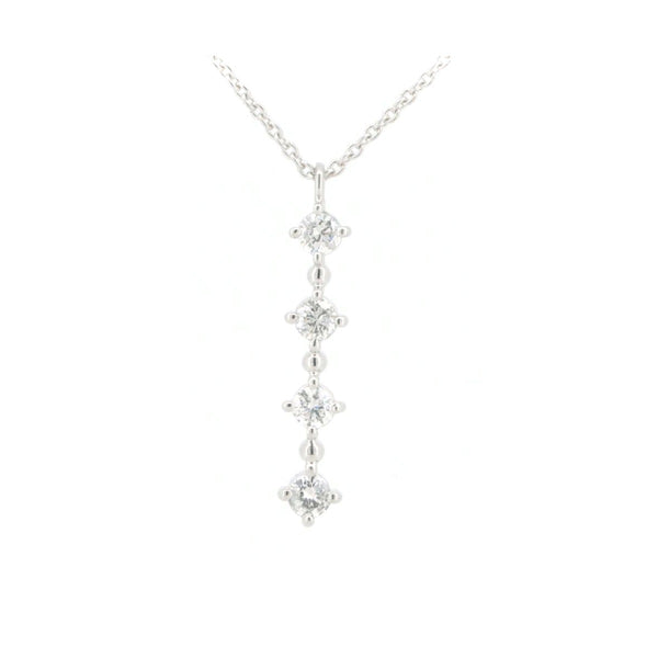 Vendome Aoyama Platinum Diamond Necklace