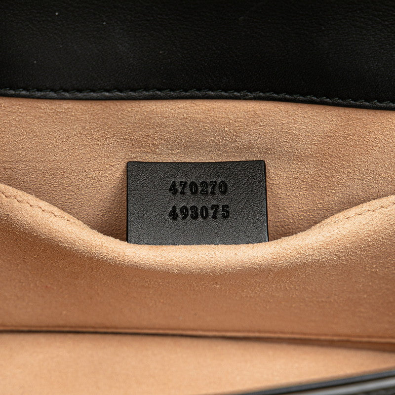 Gucci Velour Leather GG Sylvie 2WAY Bag