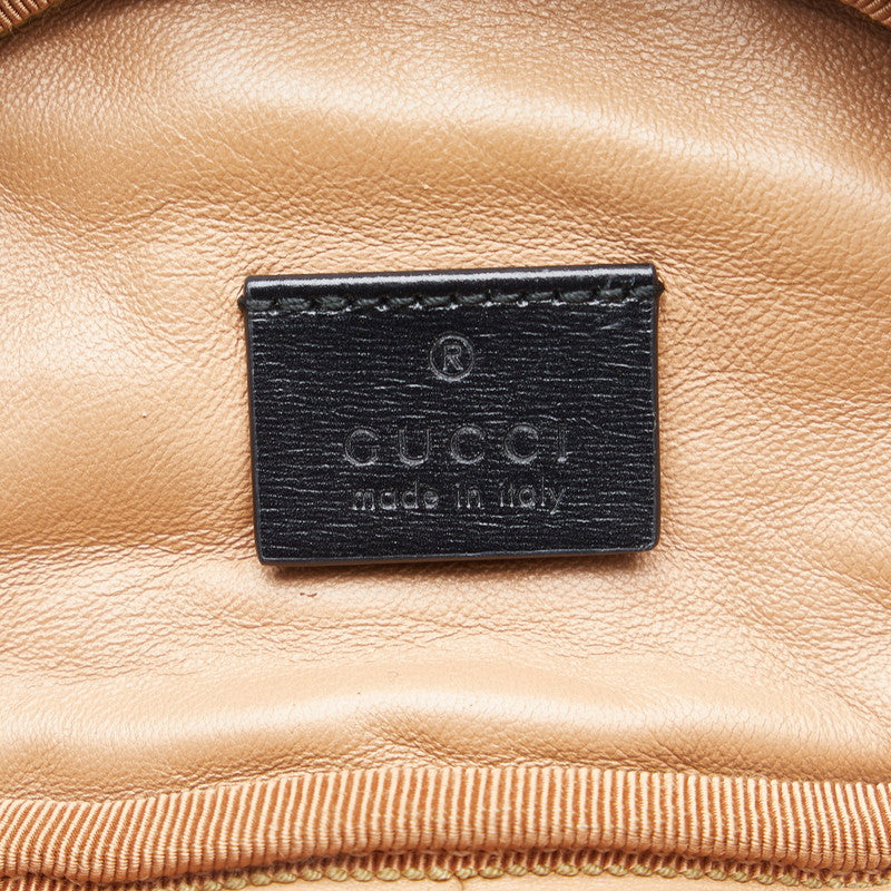 Gucci Horsebit Zumi Quilted Leather Chain Shoulder Bucket Bag