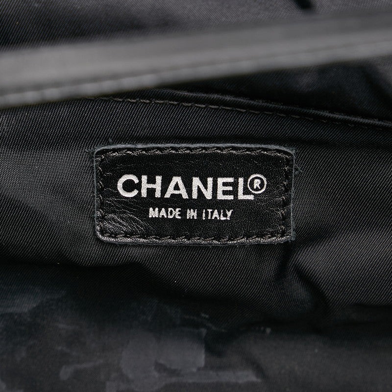 Chanel Nylon Leather New Travel Line Pouch