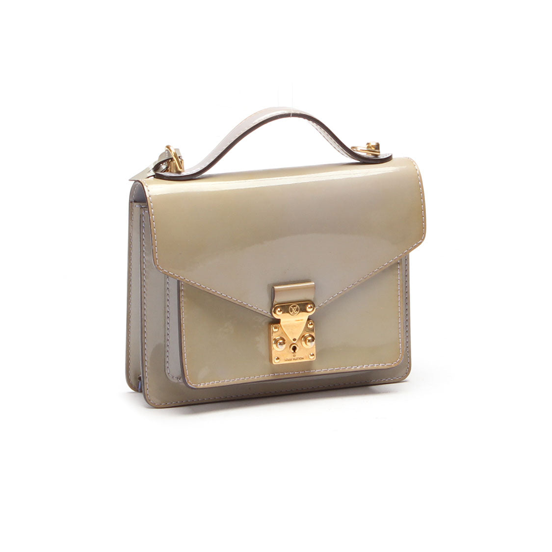 Patent Leather Monceau Bag