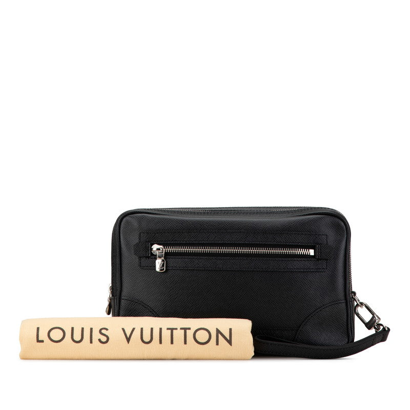 Louis Vuitton Taiga Pavel Leather Clutch Bag M31142