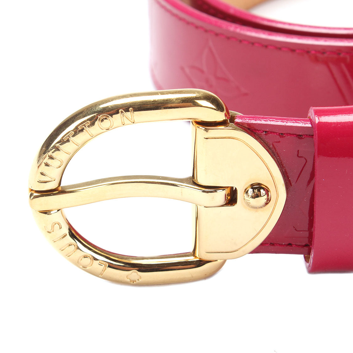 yellow and pink louis vuittons belt