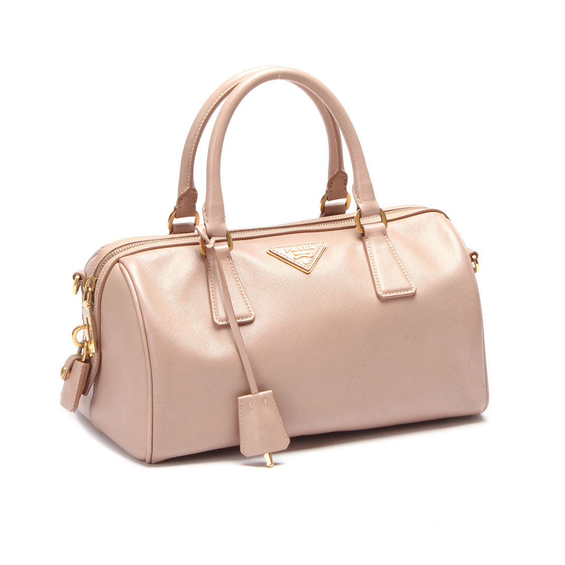 Saffiano Lux Boston Bag