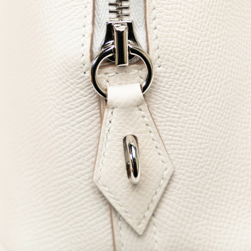 Hermes Bolide 1923 25 Handbag White