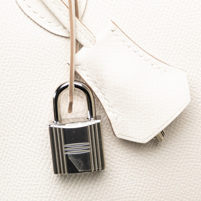 Hermes Bolide 1923 25 Handbag White