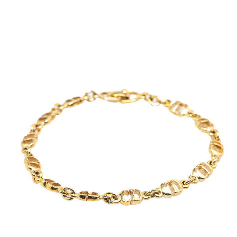 Dior Gold Plated CD Logo Bracelet in Great Condition