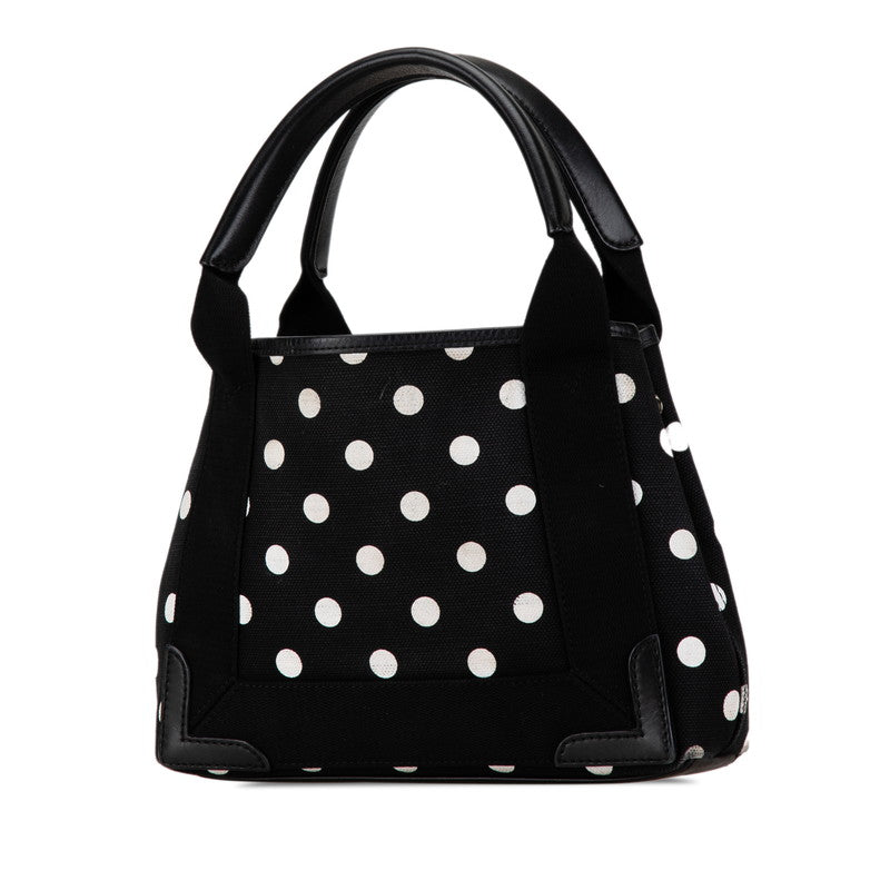 Balenciaga Dot Navy Cabas XS Handbag 2WAY