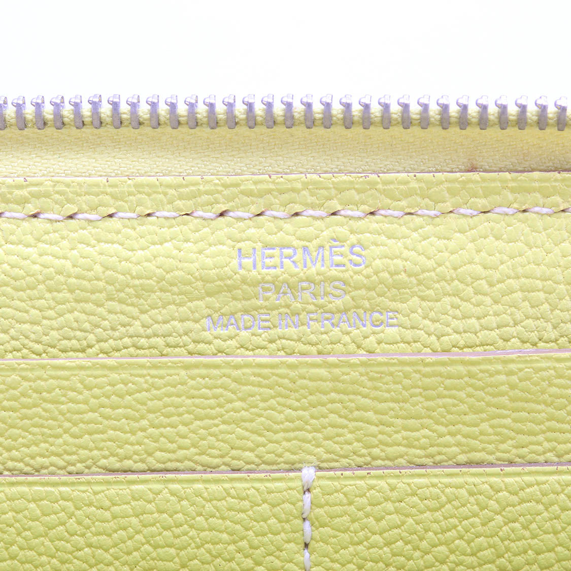 Hermes Evelyn Bifold Long Wallet Leather Long Wallet in Very Good Condition