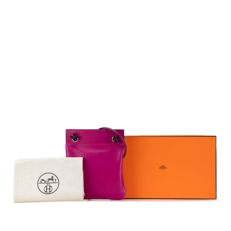 Hermes Aline Mini Crossbody Bag Rose Purple