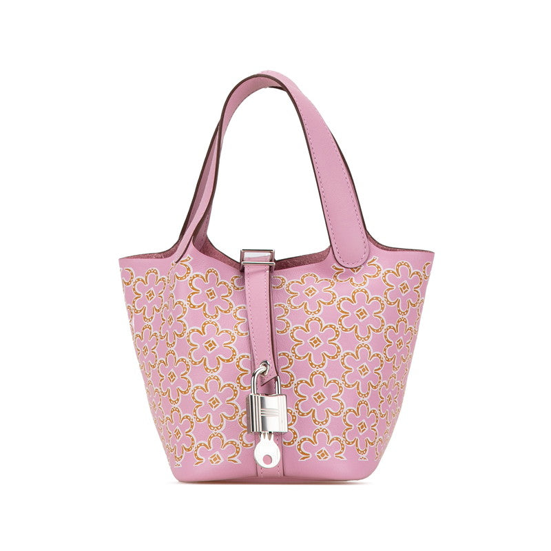 Hermes Picotin Lock Micro Lucky Daisy Handbag