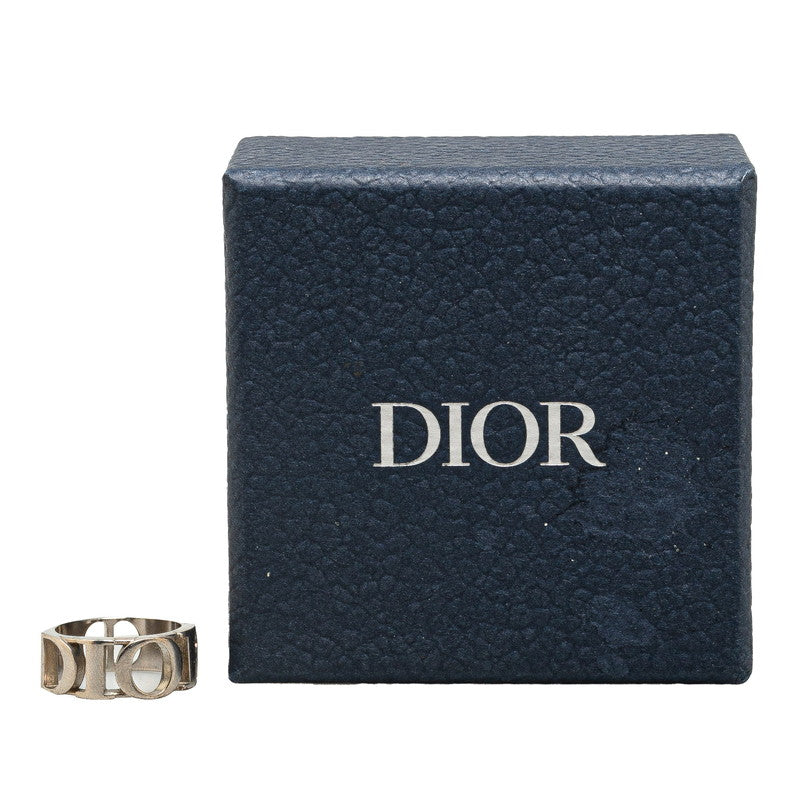 Dior Logo Metal Ring #58 in Very Good Condition