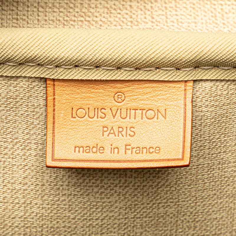 Louis Vuitton Monogram Deauville Handbag Brown