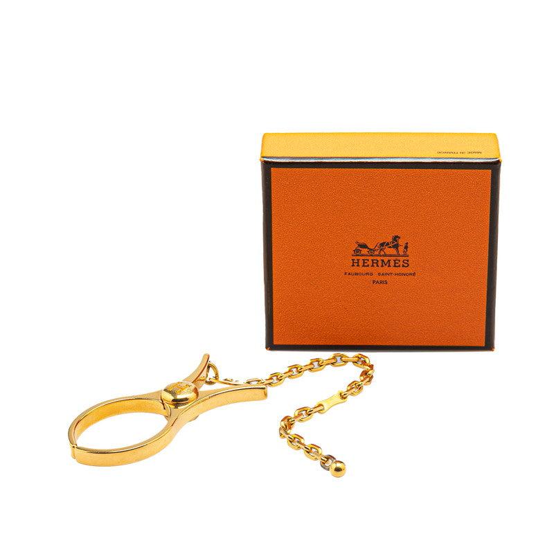 Hermes Gold Plated Glove Holder Clip