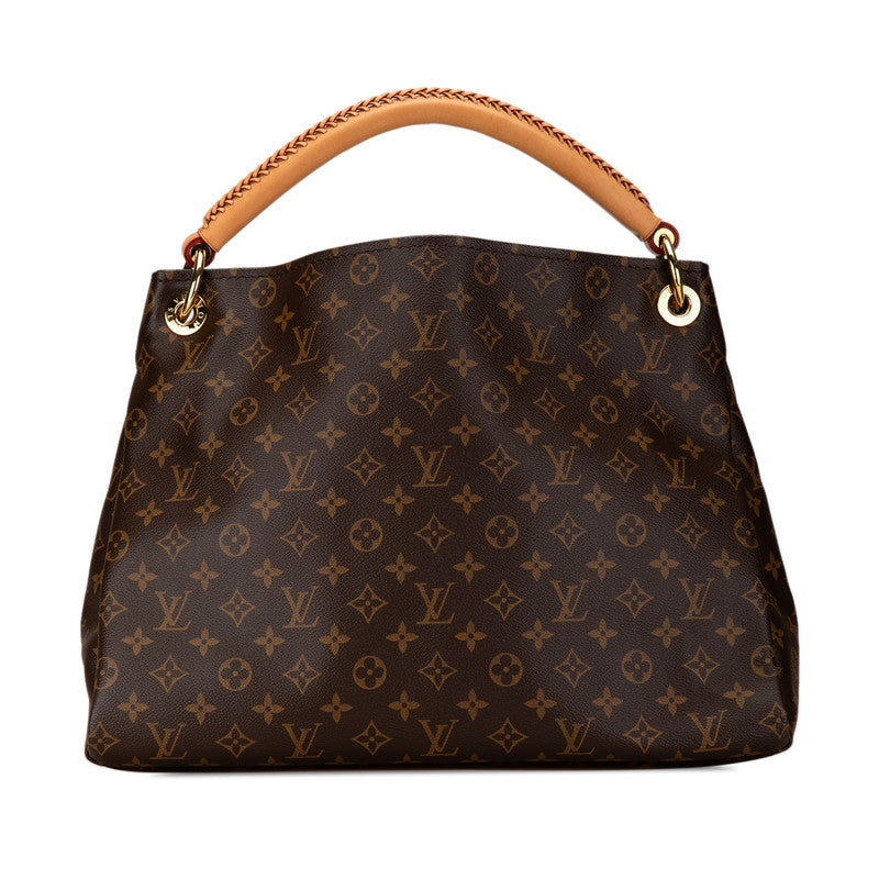 Louis Vuitton Monogram Artsy MM Tote Bag M40249 Brown PVC Leather in Great Condition