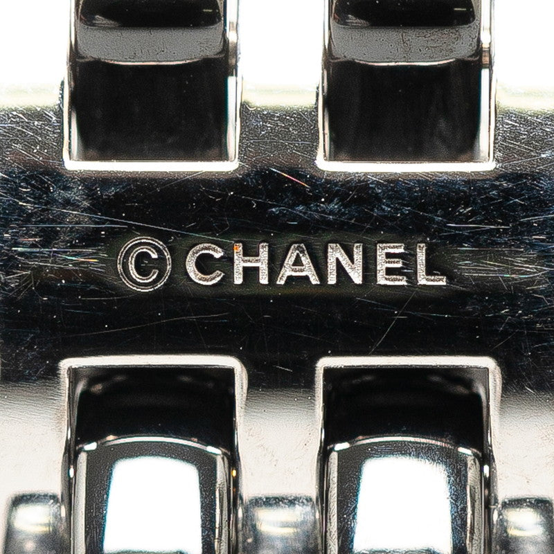 Chanel K18WG White Gold Ceramic Ring #48 in Great Condition