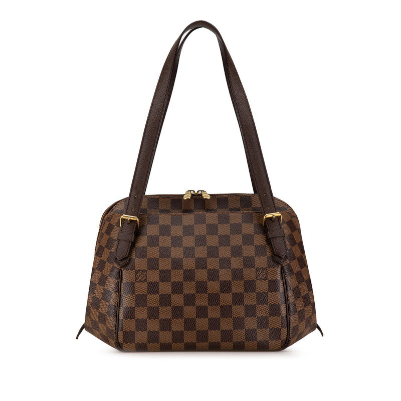 Louis Vuitton Damier Belem MM Handbag N51174 in Very Good Condition