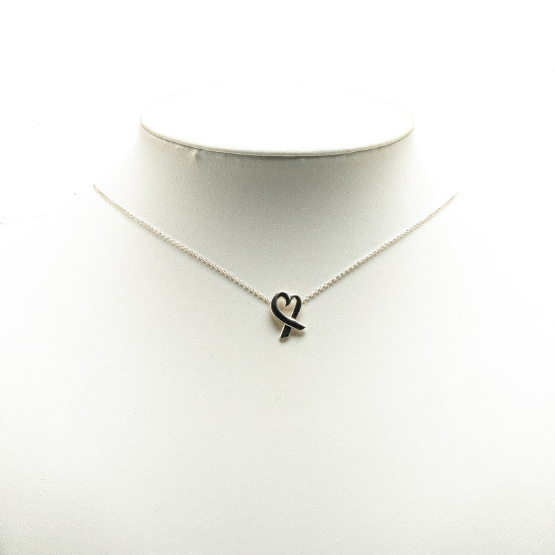 Tiffany & Co Loving Heart Necklace Silver