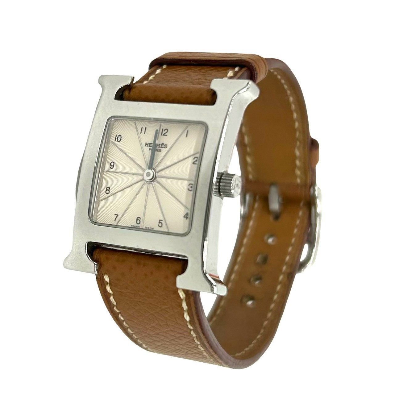 Hermes H Watch Stainless Steel