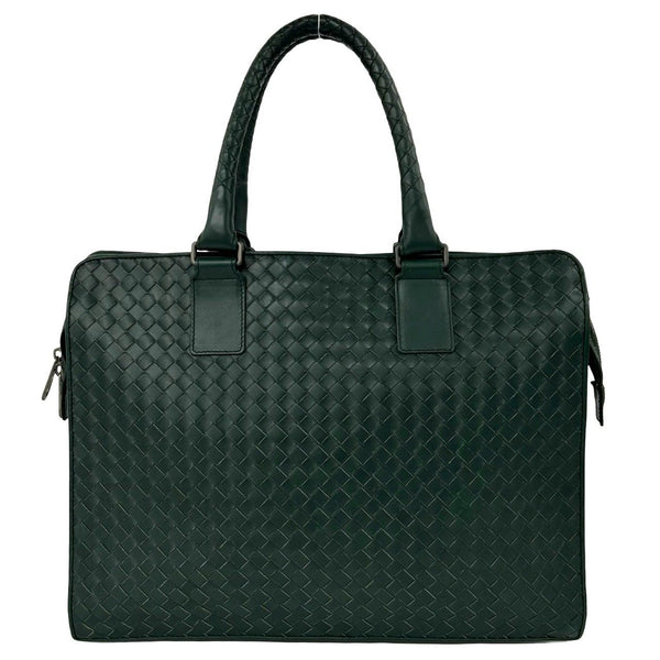 Bottega Veneta Intrecciato Leather Business Bag