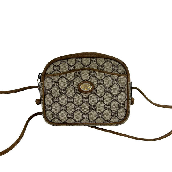 Gucci Leather PVC Mini Shoulder Bag