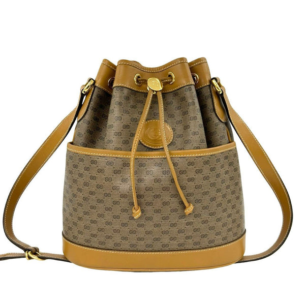 Gucci Micro GG Leather Shoulder Bag