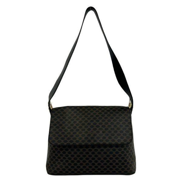 Celine Triomphe PVC Leather Shoulder Bag