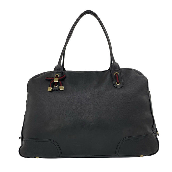 Gucci Princy Leather Boston Bag