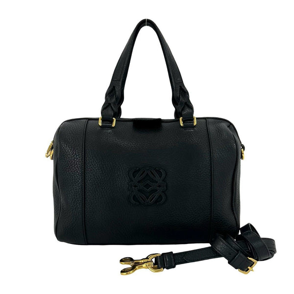 Loewe Leather 2way Boston Bag