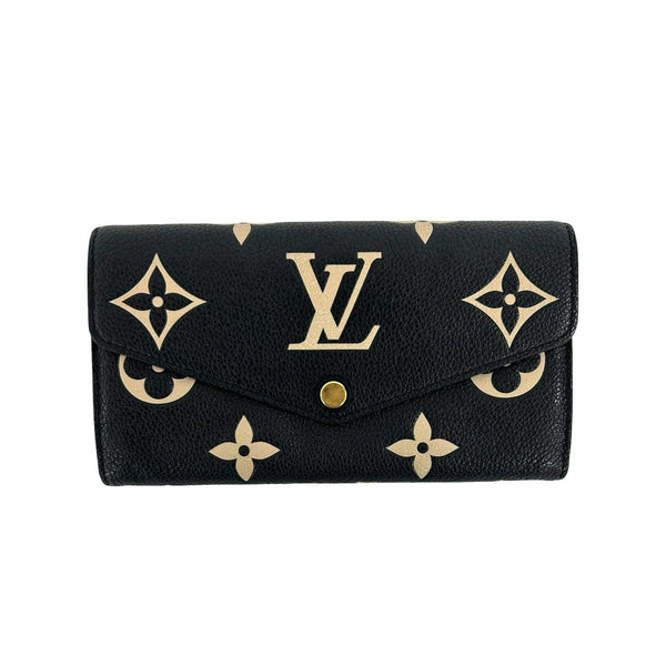 Louis Vuitton Portefeuille Sarah Monogram Empreinte Long Wallet