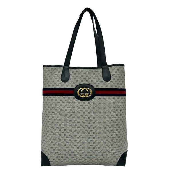 Gucci Sherry Line Micro GG Leather Tote Bag