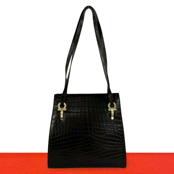 Salvatore Ferragamo Leather Tote Bag