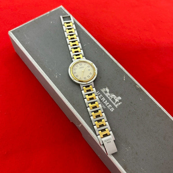 Hermes Clipper Stainless Steel Quartz