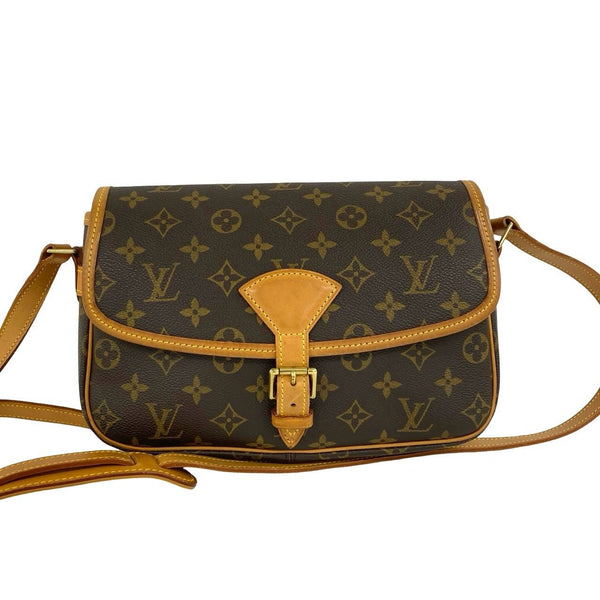 Louis Vuitton Sologne Monogram Leather Shoulder Bag