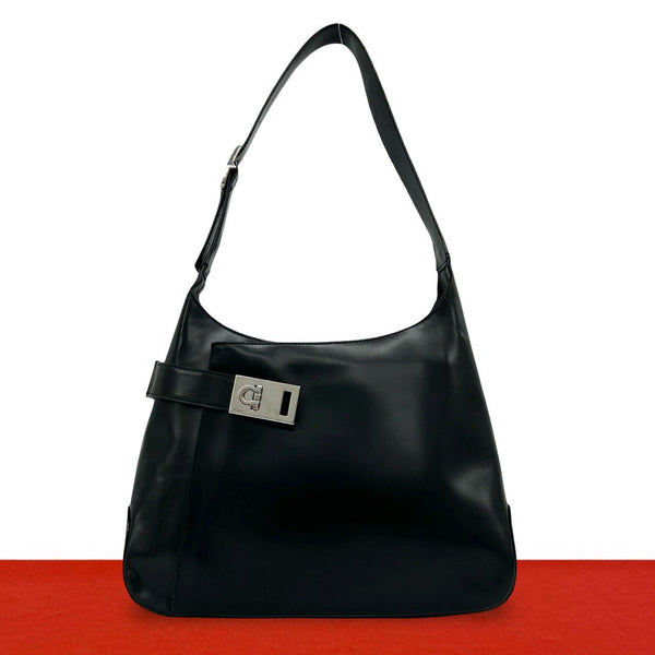 Salvatore Ferragamo Leather Shoulder Bag