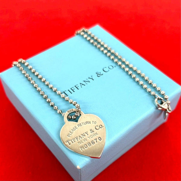 Tiffany&Co. Return To Tiffany Silver Necklace