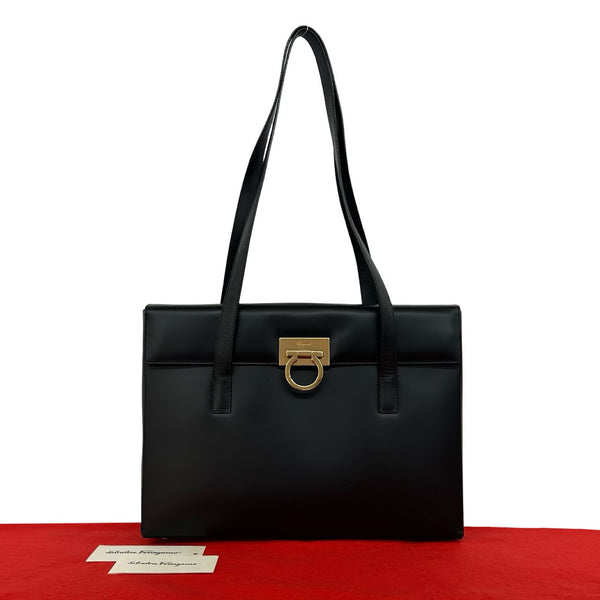 Salvatore Ferragamo Leather Tote Bag