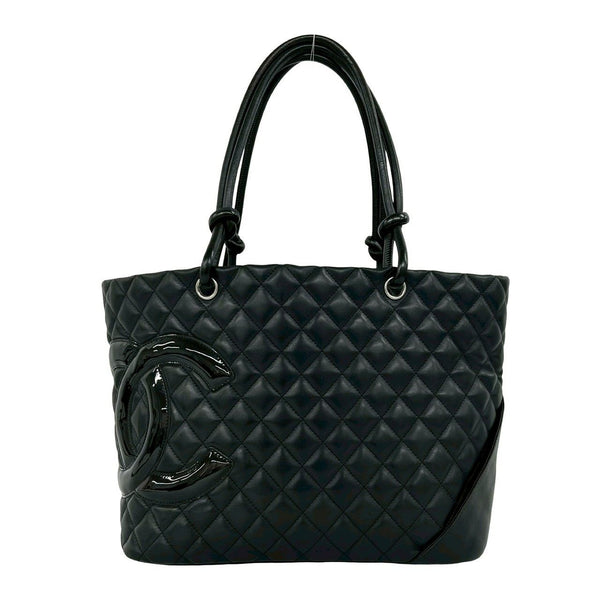 Chanel Cambon Line Leather Tote Bag