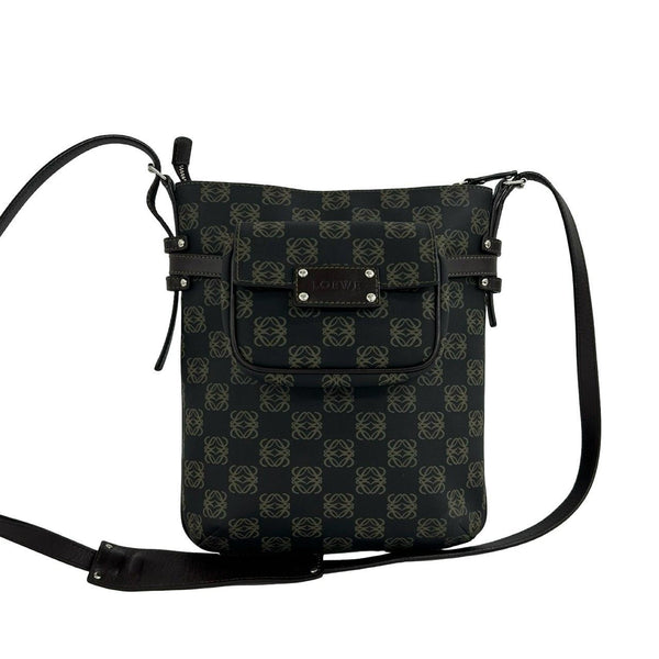 Loewe Anagram Leather Shoulder Bag