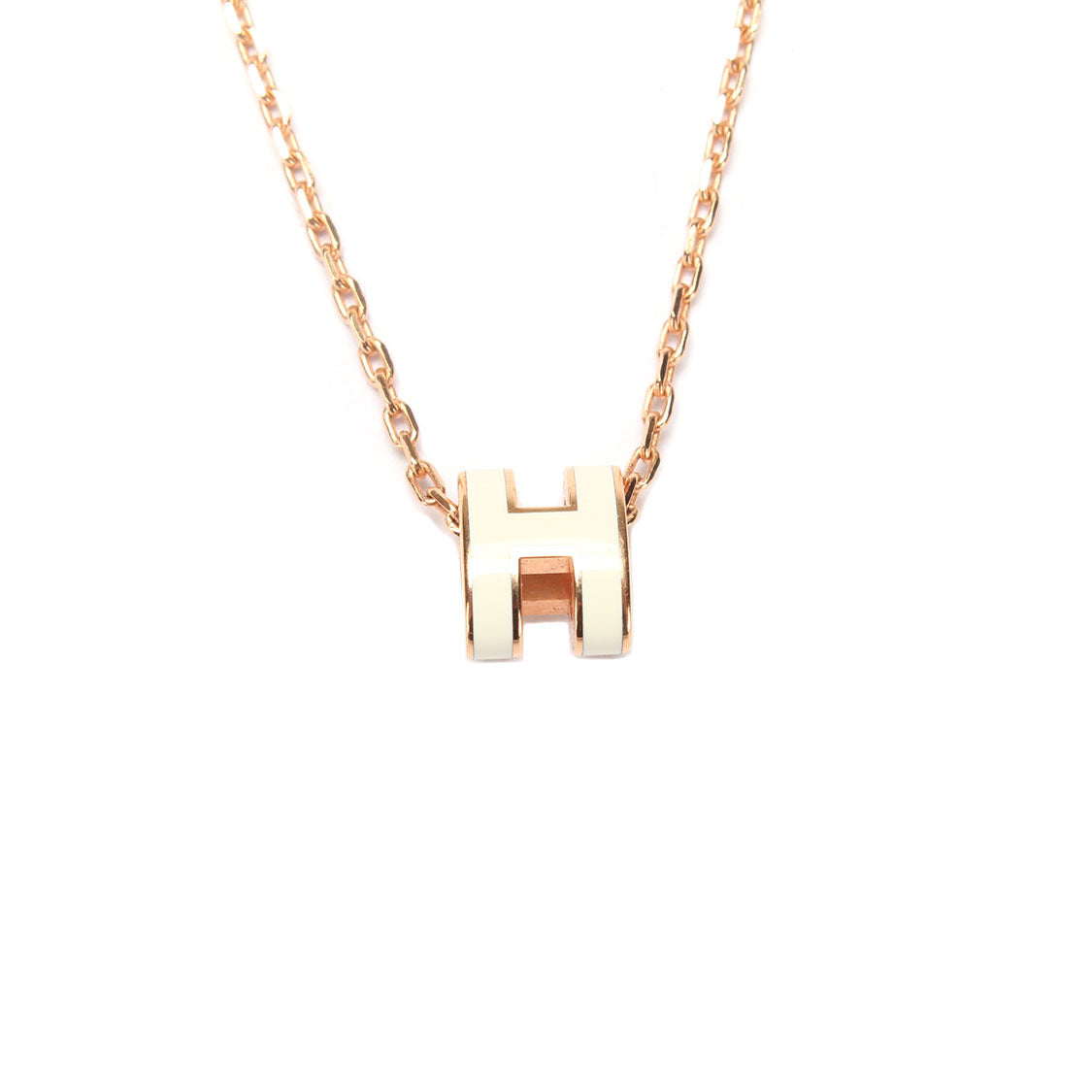 Pop H Pendant Necklace