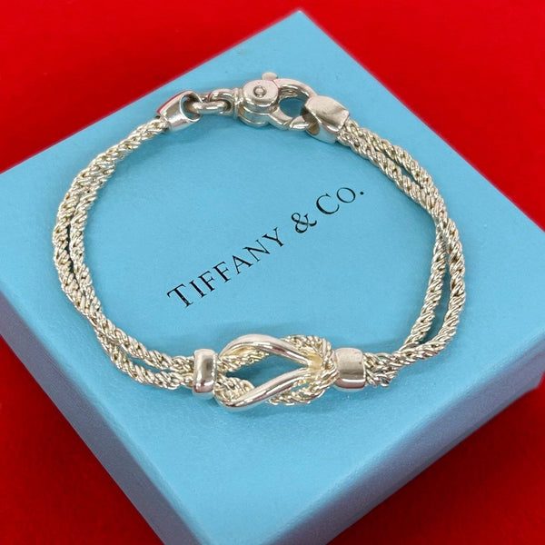Tiffany & Co. 925 Silver Knot Bracelet