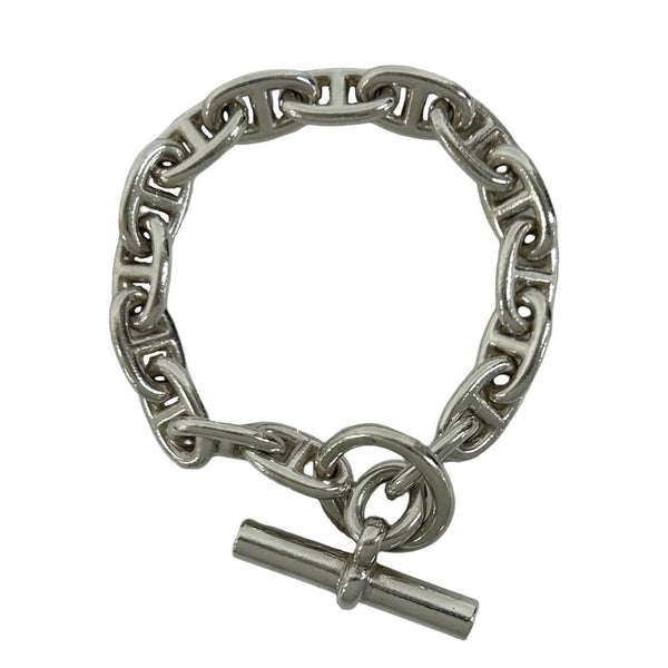 Hermes Chaine d’Ancre MM 925 Silver Bracelet