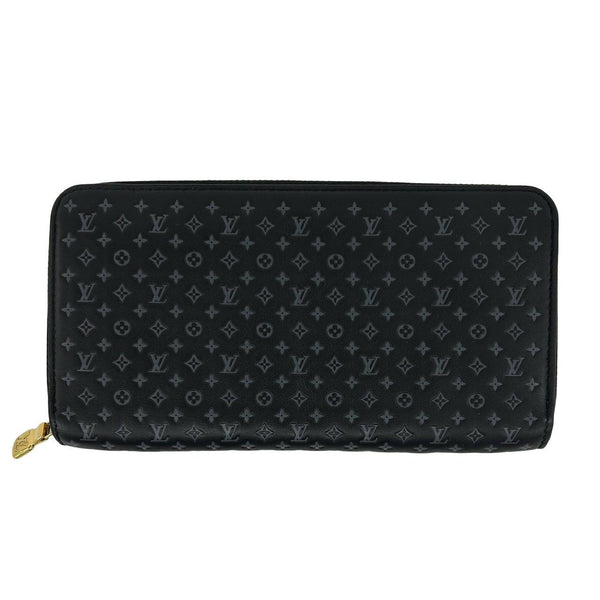 Louis Vuitton Zippy Wallet Nanogram Leather Wallet